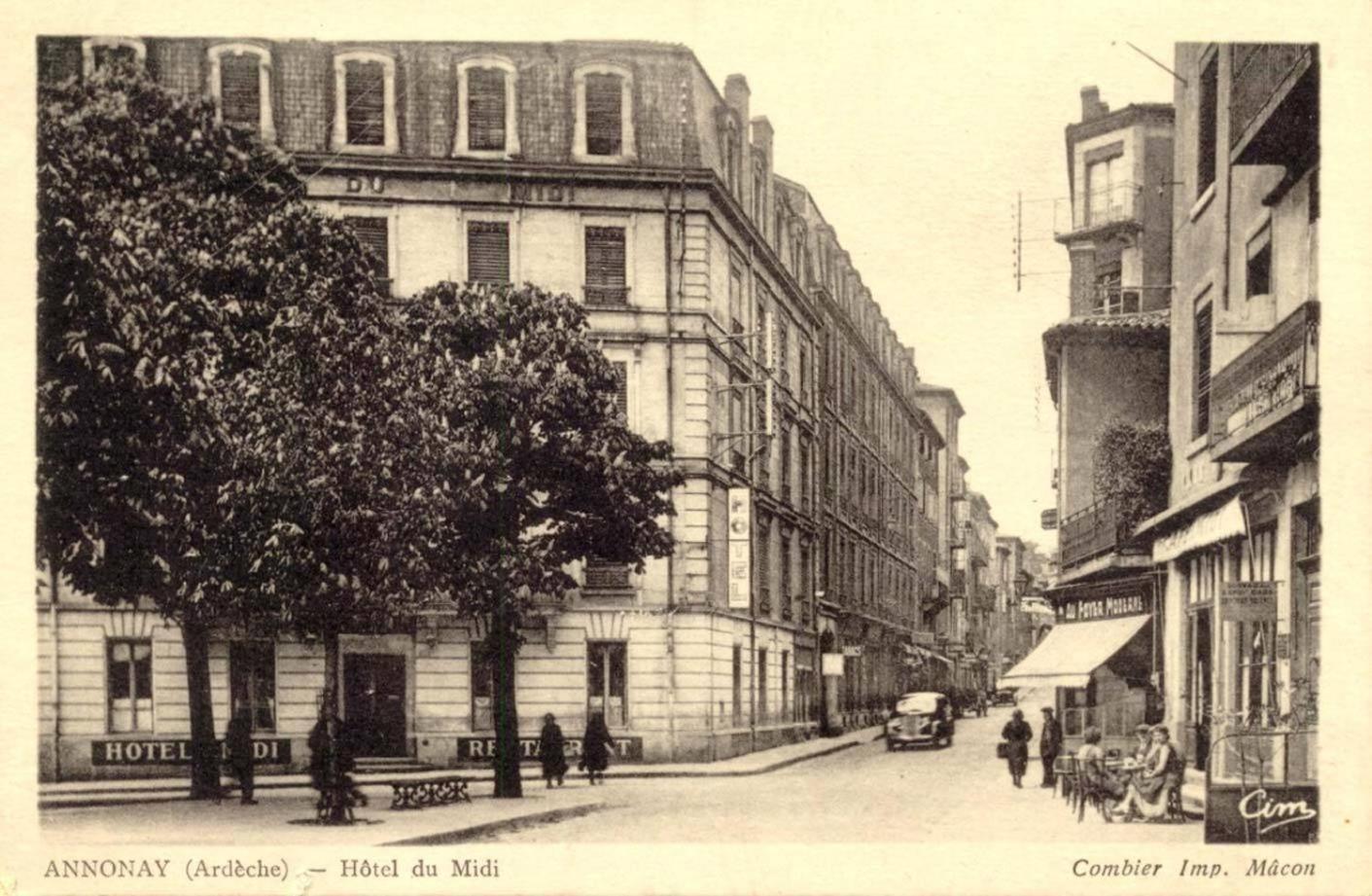 Hotel Du Midi Annonay Eksteriør billede